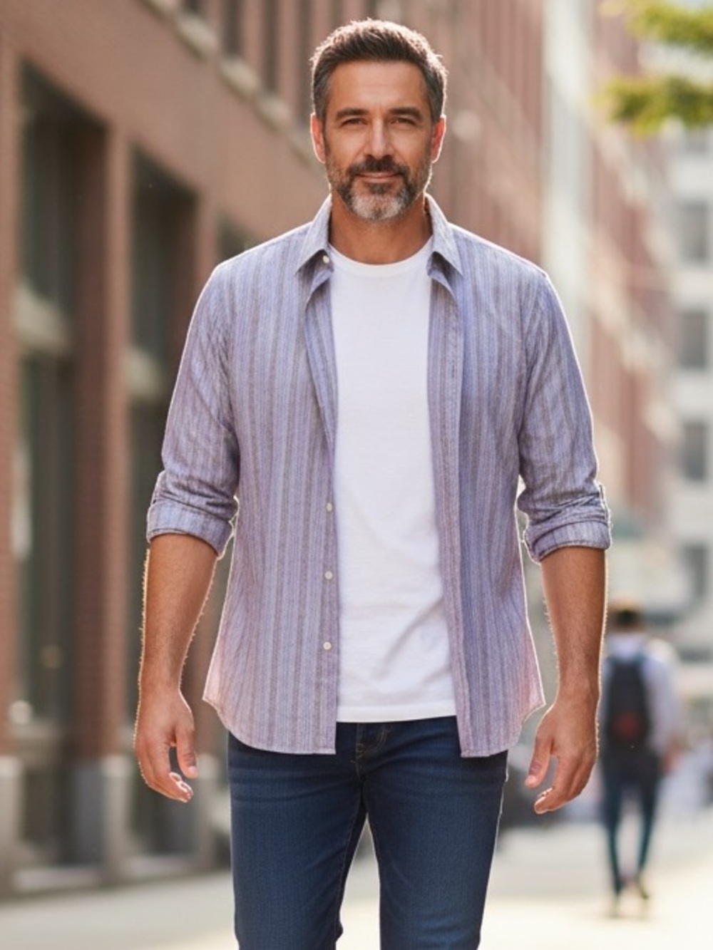 BF117 Hugo BOSS Designer Regular Fit Shirt L